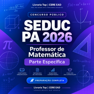 Capa de Concurso Público SEDUC PA — Professor de Matemática | Parte Específica