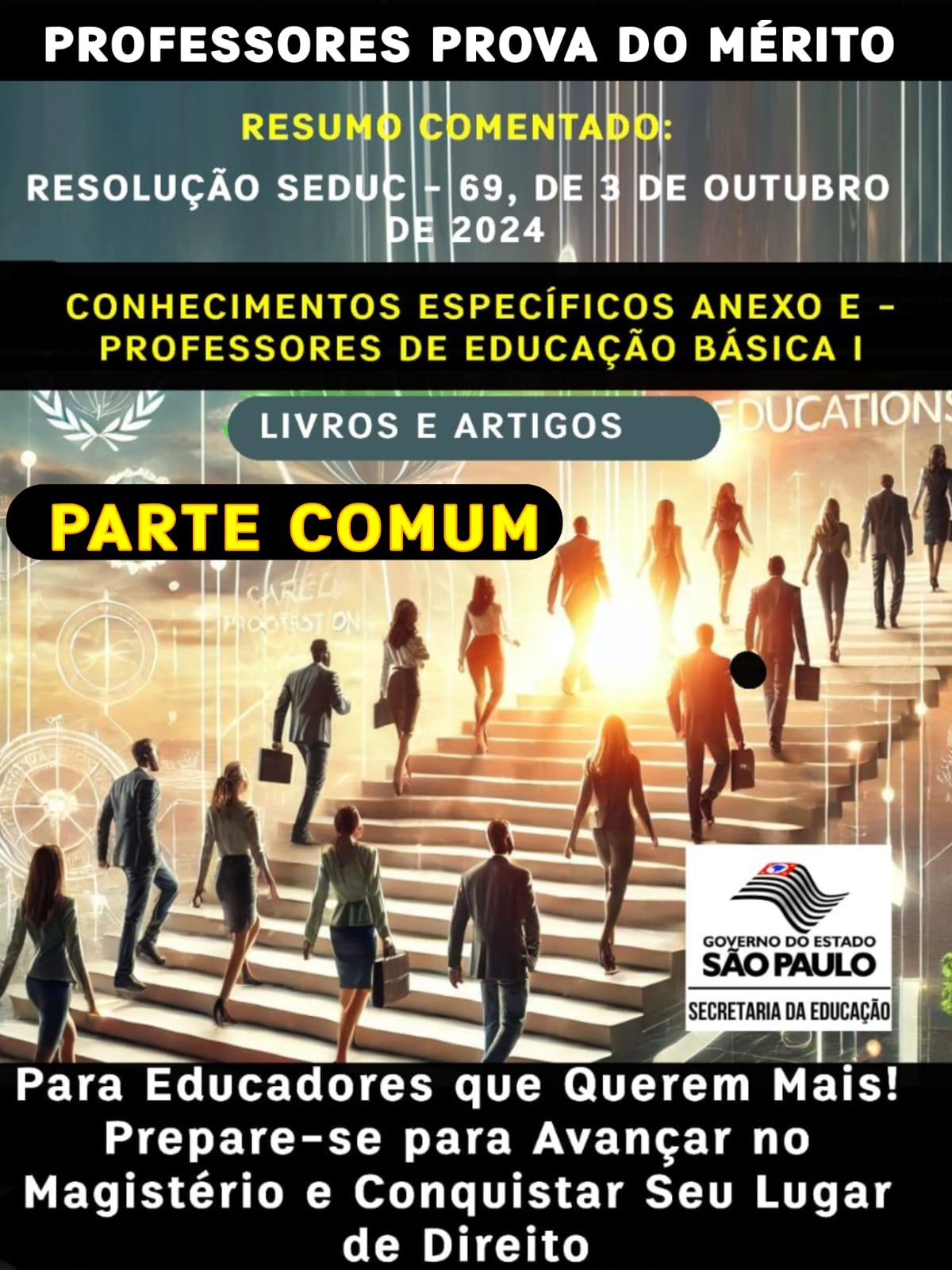 Capa do material Prova do Mérito — Parte Comum